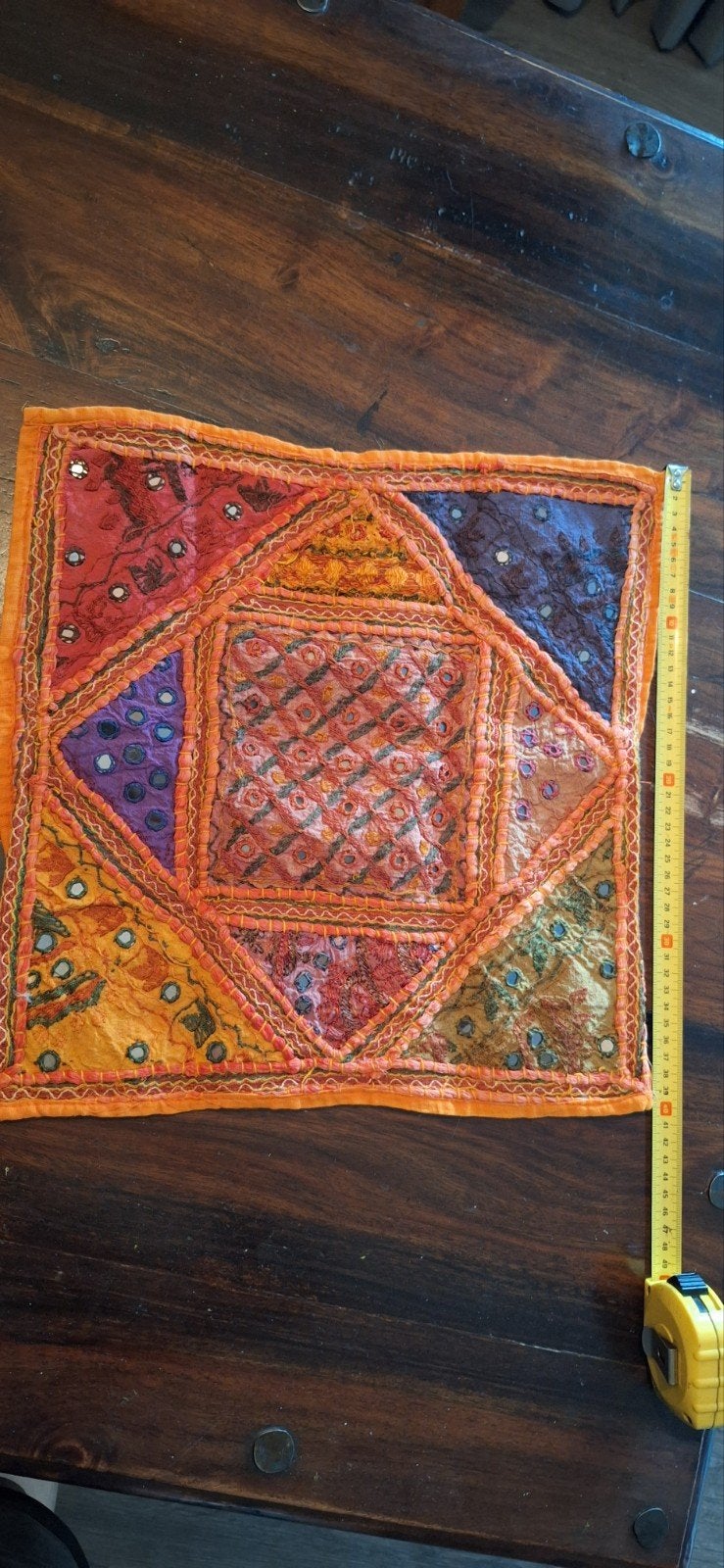Decoratief kussensloopje Nepal, Handgemaakt, Overige merken, Meerkleurig, Nieuw