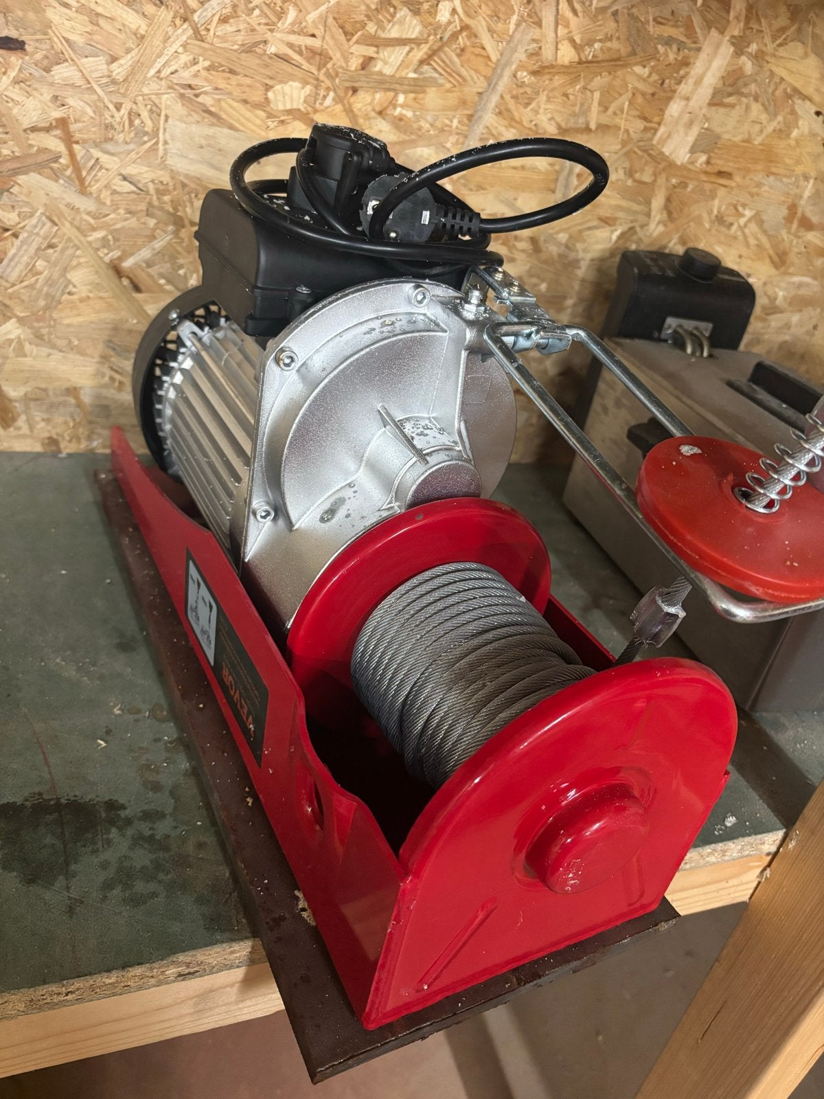 Nieuwe elektrische lier 600/1200 kg, Doe-het-zelf en Verbouw, Lieren en Takels, Ophalen of Verzenden, Nieuw, Elektrisch
