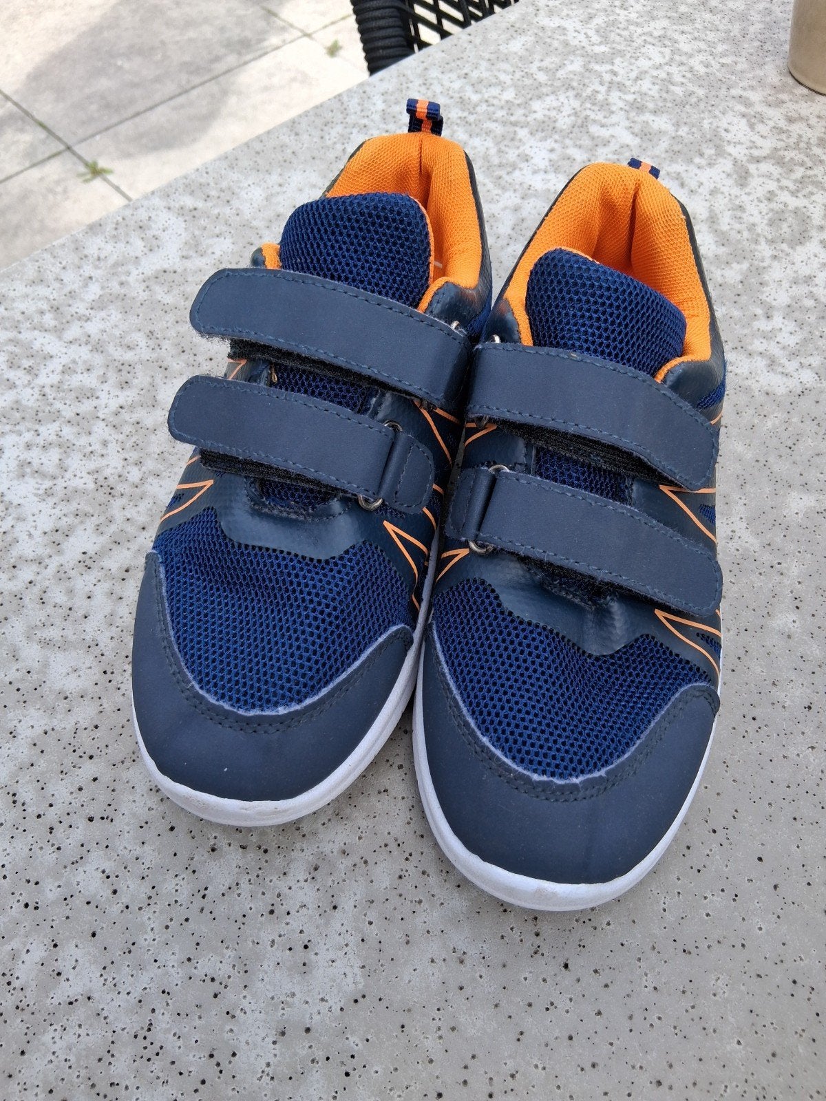Chicane sportschoenen maat 33 - Blauw/Oranje, Gebruikt, Chicane, Ophalen of Verzenden, Jongen of Meisje