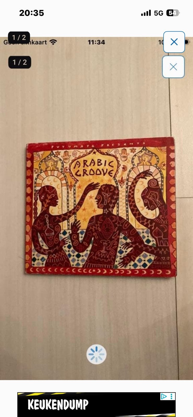 Putumayo - Arabic groove (downtempo), Cd's en Dvd's, Ophalen of Verzenden, Zo goed als nieuw