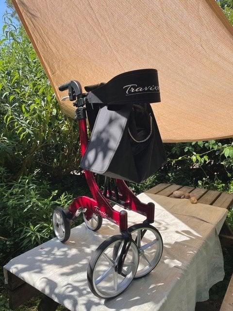 rollator Medipoint TravixX lichtgewicht, maat M, Ophalen of Verzenden, Lichtgewicht, Zo goed als nieuw