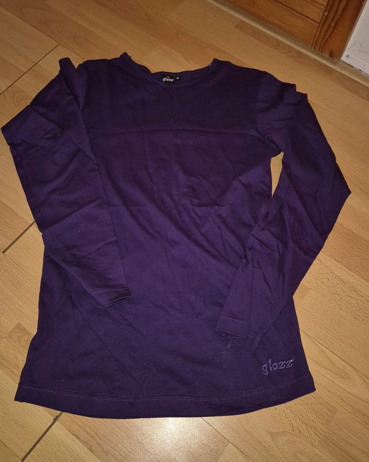 Glozz paarse longsleeve, maat 176 - Zo goed als nieuw!, Meisje, Ophalen of Verzenden, Zo goed als nieuw, Shirt of Longsleeve