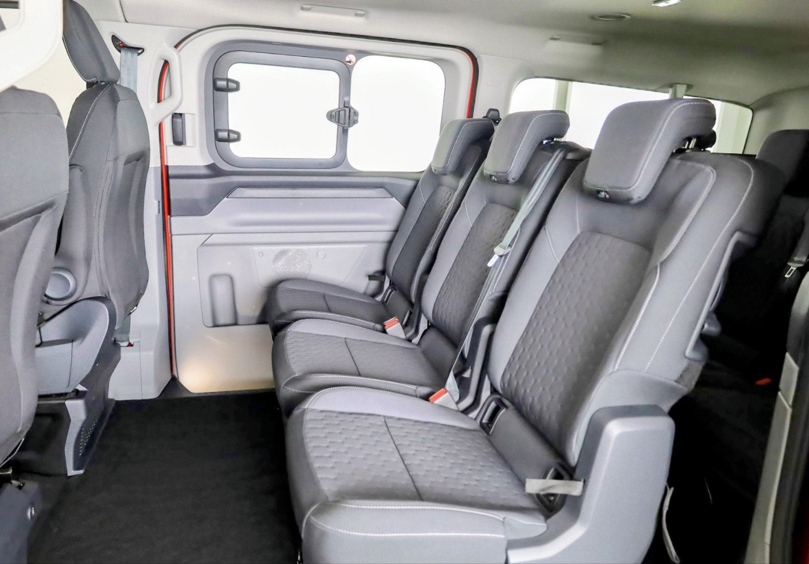 Ford Transit Custom Achtebank Grijs, Ophalen, Nieuw, Ford