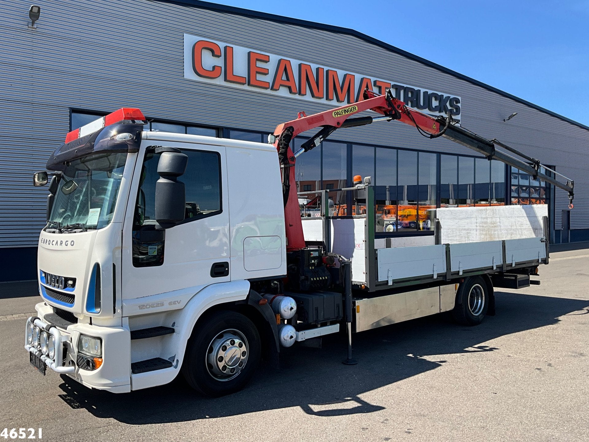 Iveco Eurocargo ML120E25 Palfinger 6 Tonmeter laadkraan, Auto's, Vrachtwagens, Automaat, Euro 5, Achterwielaandrijving, Diesel