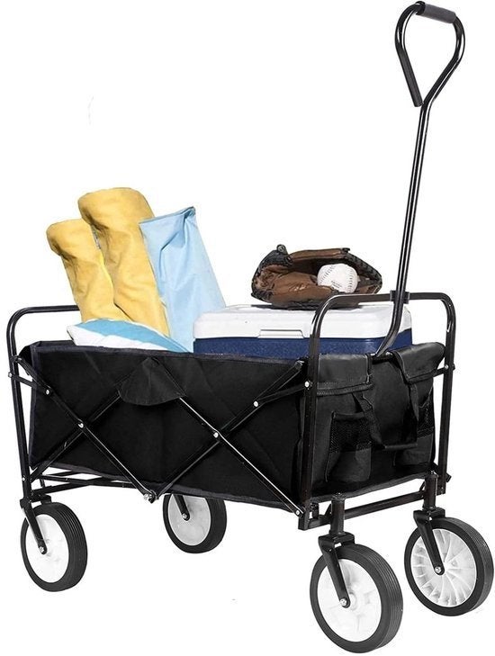 Bolderkar - Wagen - Bolderwagen - Opvouwbaar - Strandkar - S, Corvance B.V., Verzenden, Nieuw, Corvancebol@gmail.com