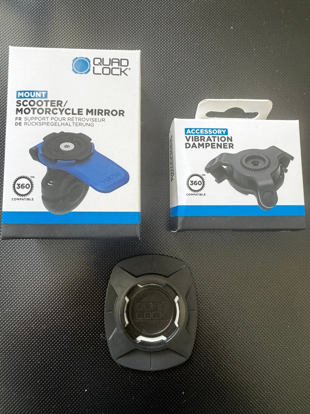 Qaudlock mirrormount set te koop nieuw, Ophalen of Verzenden, Zo goed als nieuw