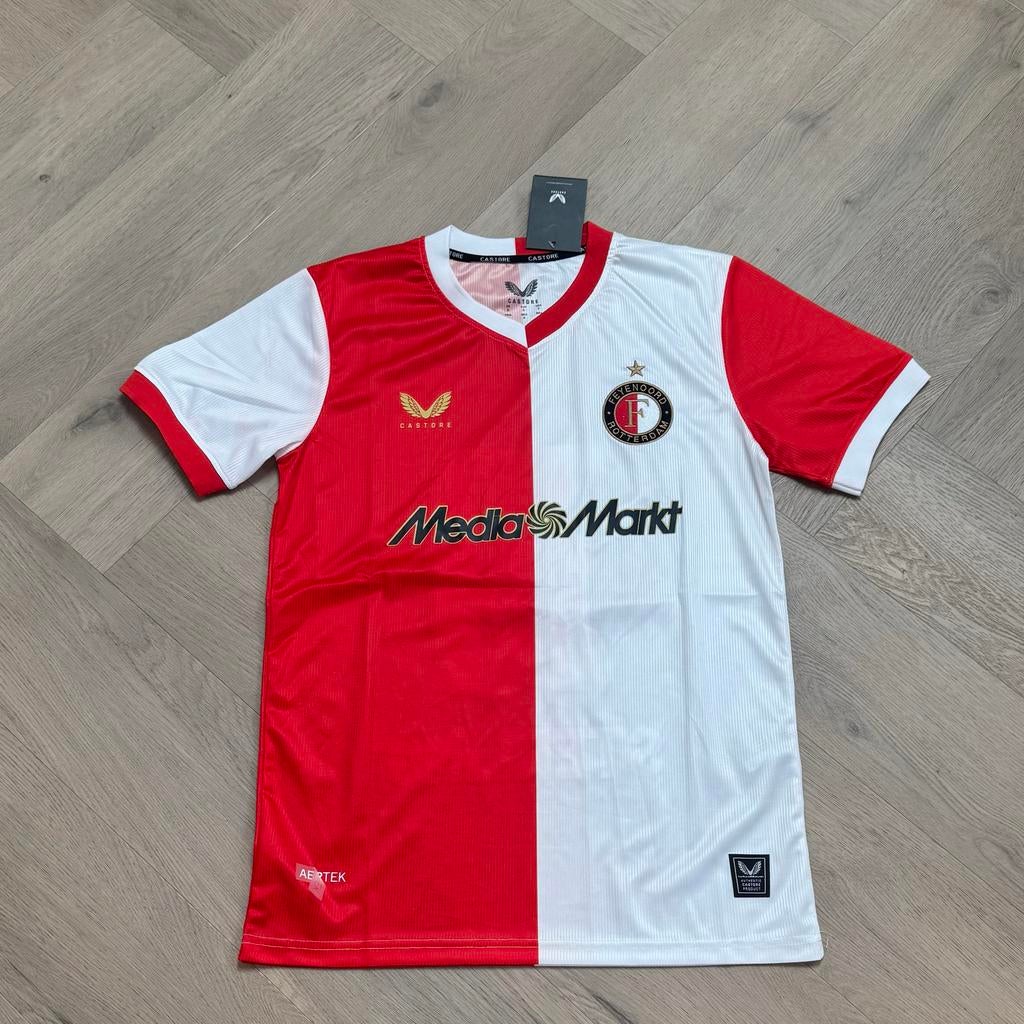 Feyenoord Thuisshirt Sterling #19 Maat S, Verzenden, Nieuw, Maat 46 (S) of kleiner, Rood