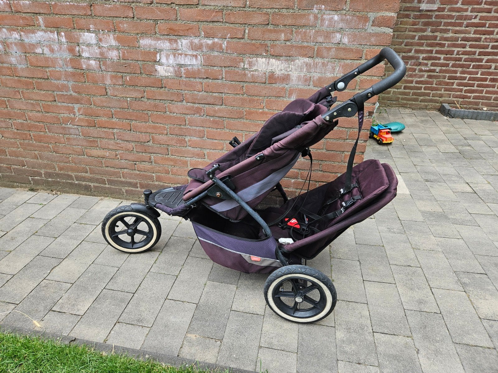 Phil & Teds Duowagen - Ideaal voor twee kinderen, Gebruikt, Duowagen, Ophalen, Kinderwagen