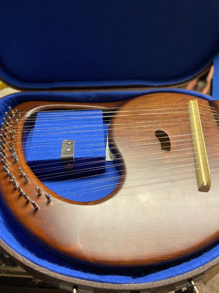 Kleine Sopran-Leier Modell 1926/51, Muziek en Instrumenten, Snaarinstrumenten | Harpen, Ophalen of Verzenden, Zo goed als nieuw