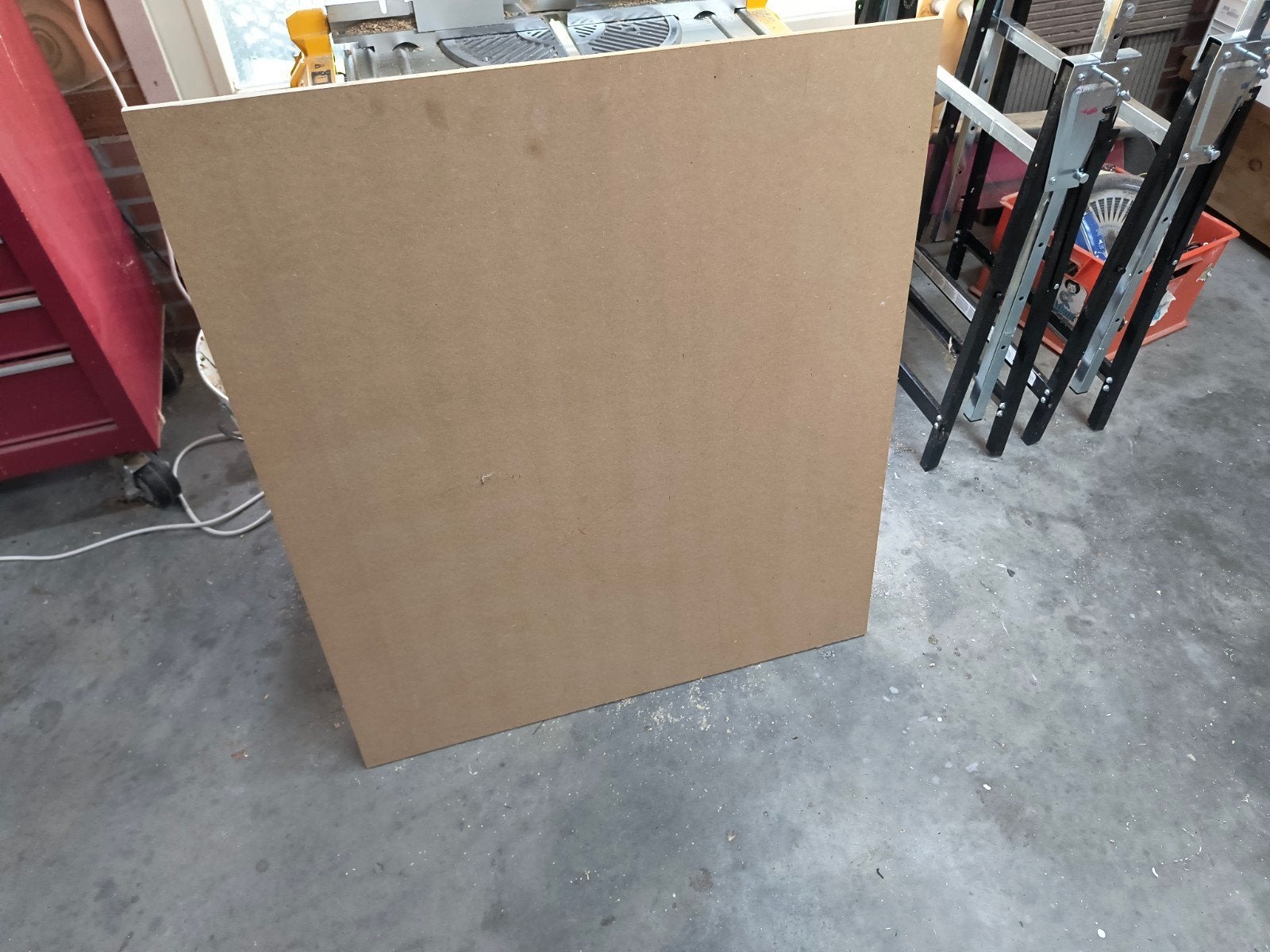 MDF plaatjes, Doe-het-zelf en Verbouw, Ophalen, Gebruikt, Minder dan 25 mm, Plank