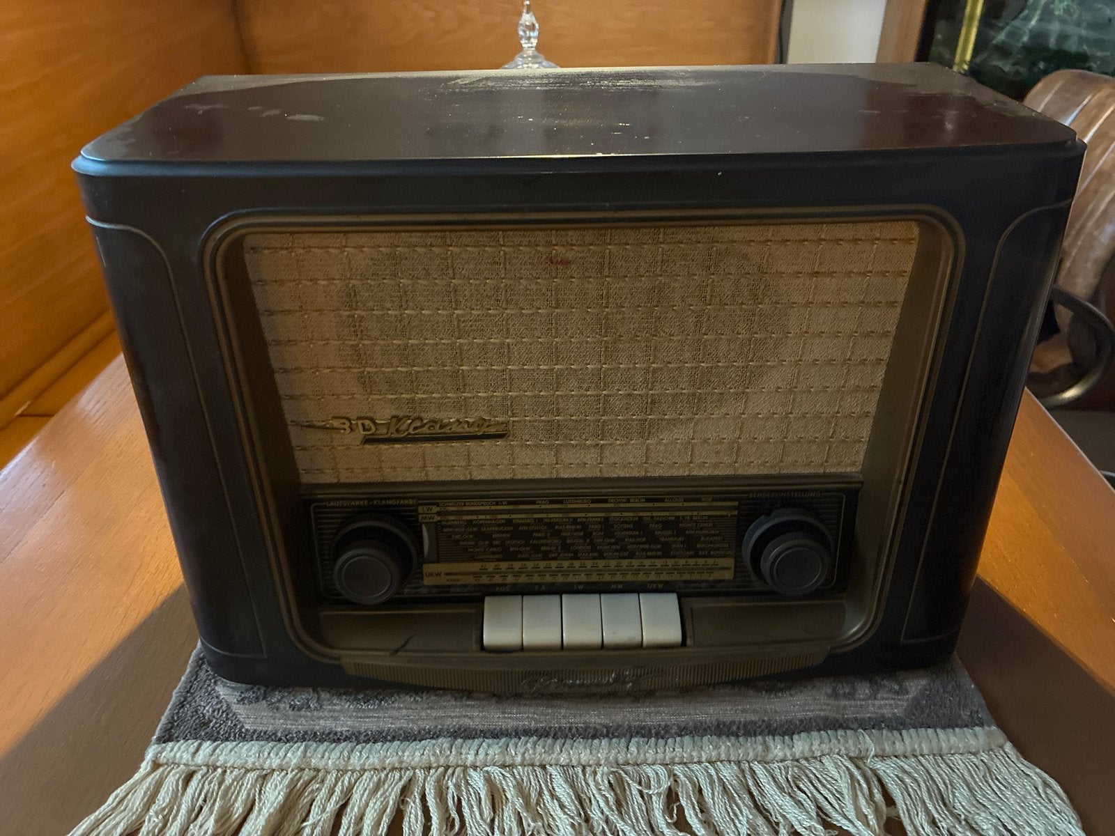 Vintage Grundig Radio Type 960 - 3D Klang, Ophalen, Gebruikt, Radio