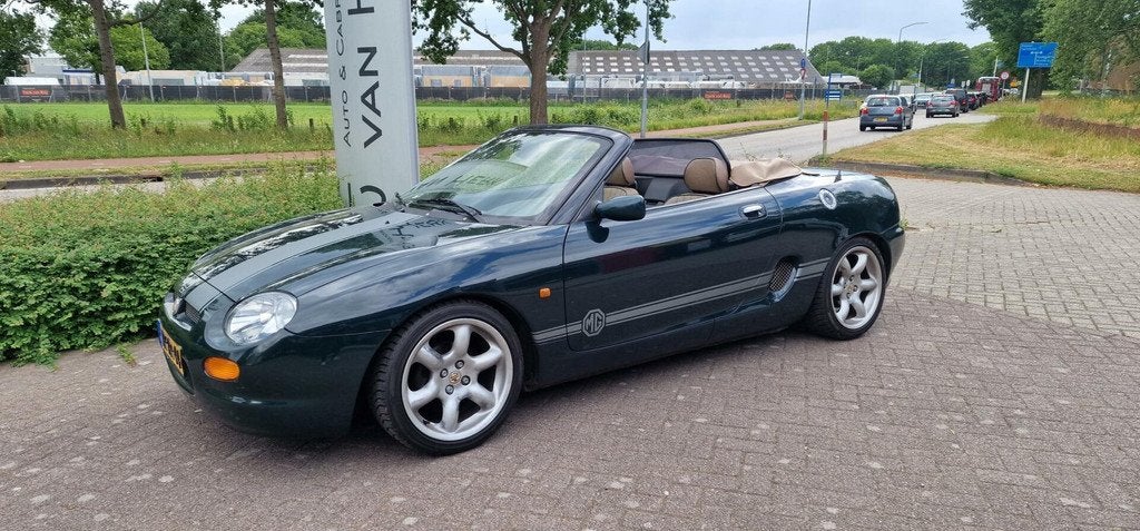 MG F ABINGDON edit. 1.8i BEIGE SOFTTOP en INTERIEUR, Auto's, Oldtimers, Achterwielaandrijving, Beige, Cabriolet, 1796 cc