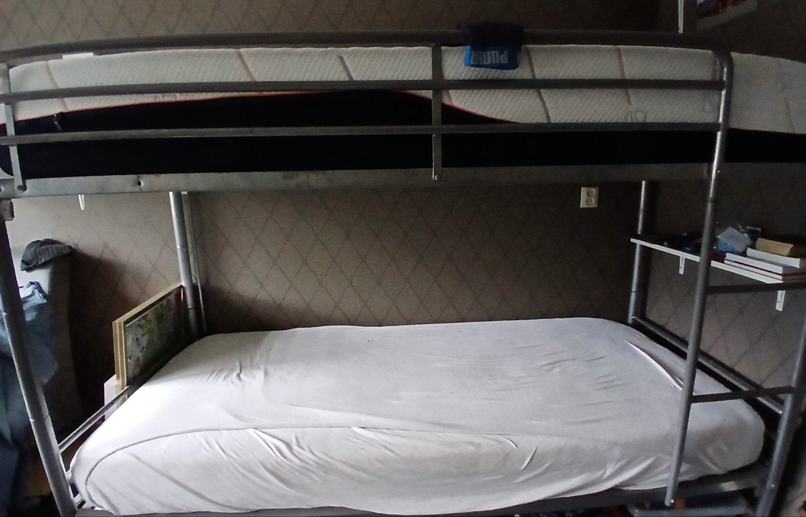 Stapelbed 90×200 cm 5 jaar oud zonder matrassen, Ophalen, 90 cm, 160 tot 180 cm, Tweepersoons