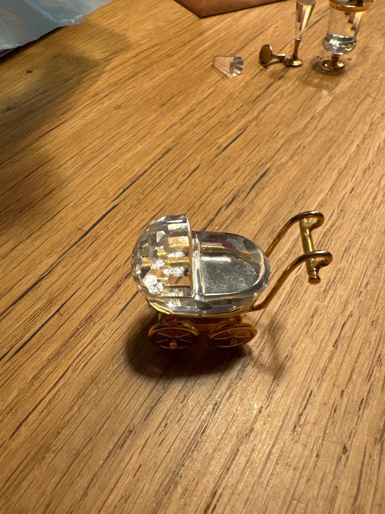 Swarovski wandelwagen, Ophalen of Verzenden, Zo goed als nieuw, Figuurtje