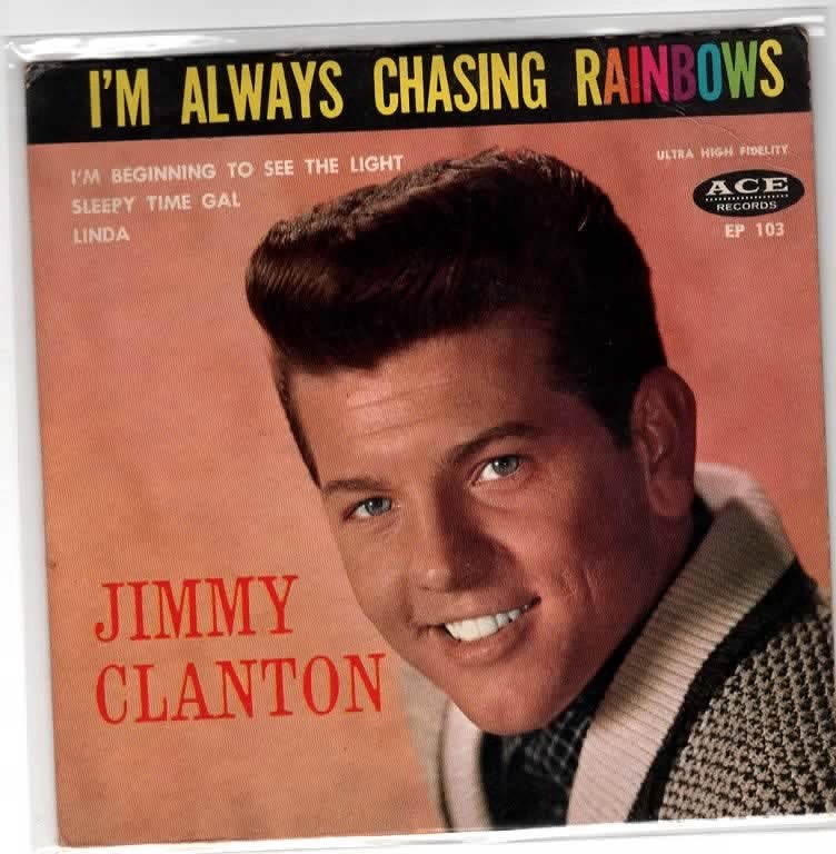 Jimmy Clanton- I'm always chasing Rainbows  EP!!