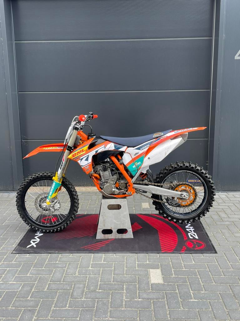 KTM 350cc SX-F 4 takt 2015 Crossmotor  9,5 Uur, Ophalen of Verzenden, Zo goed als nieuw, Overige merken