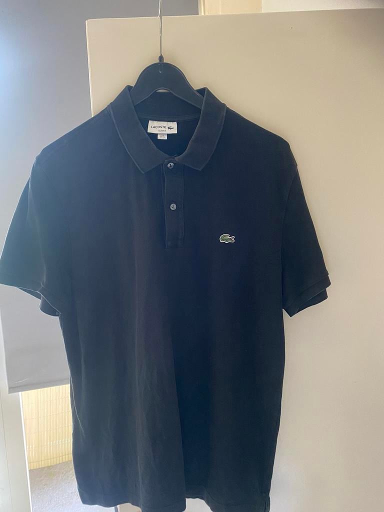 Polo Lacoste, Kleding | Heren, Ophalen of Verzenden, Zo goed als nieuw, Maat 56/58 (XL), Blauw
