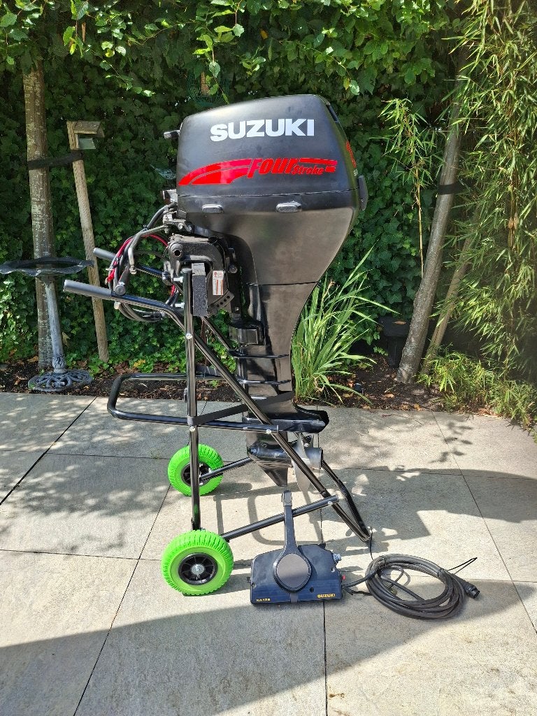 T.K. Suzuki DF15 langstaart, Ophalen, 10 tot 30 pk, Gebruikt, Viertaktmotor