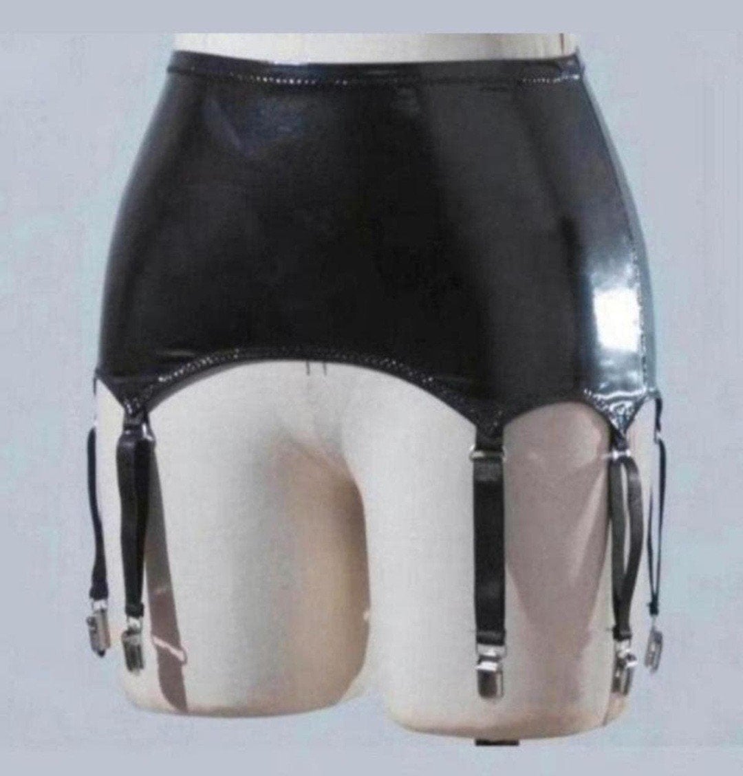 Mooie leerlook jarretels, tm 4XL  

Op zoek naar iets bijzon, Ophalen of Verzenden, Zwart