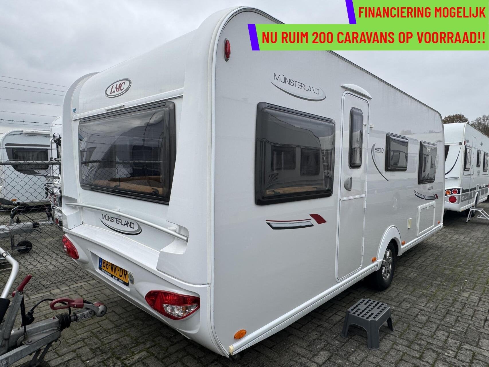 LMC MUNSTERLAND MUSICA 520 D, FRANSBED, MOVER, VOORTENT, Mover, Rondzit, 7 tot 8 meter, Bedrijf