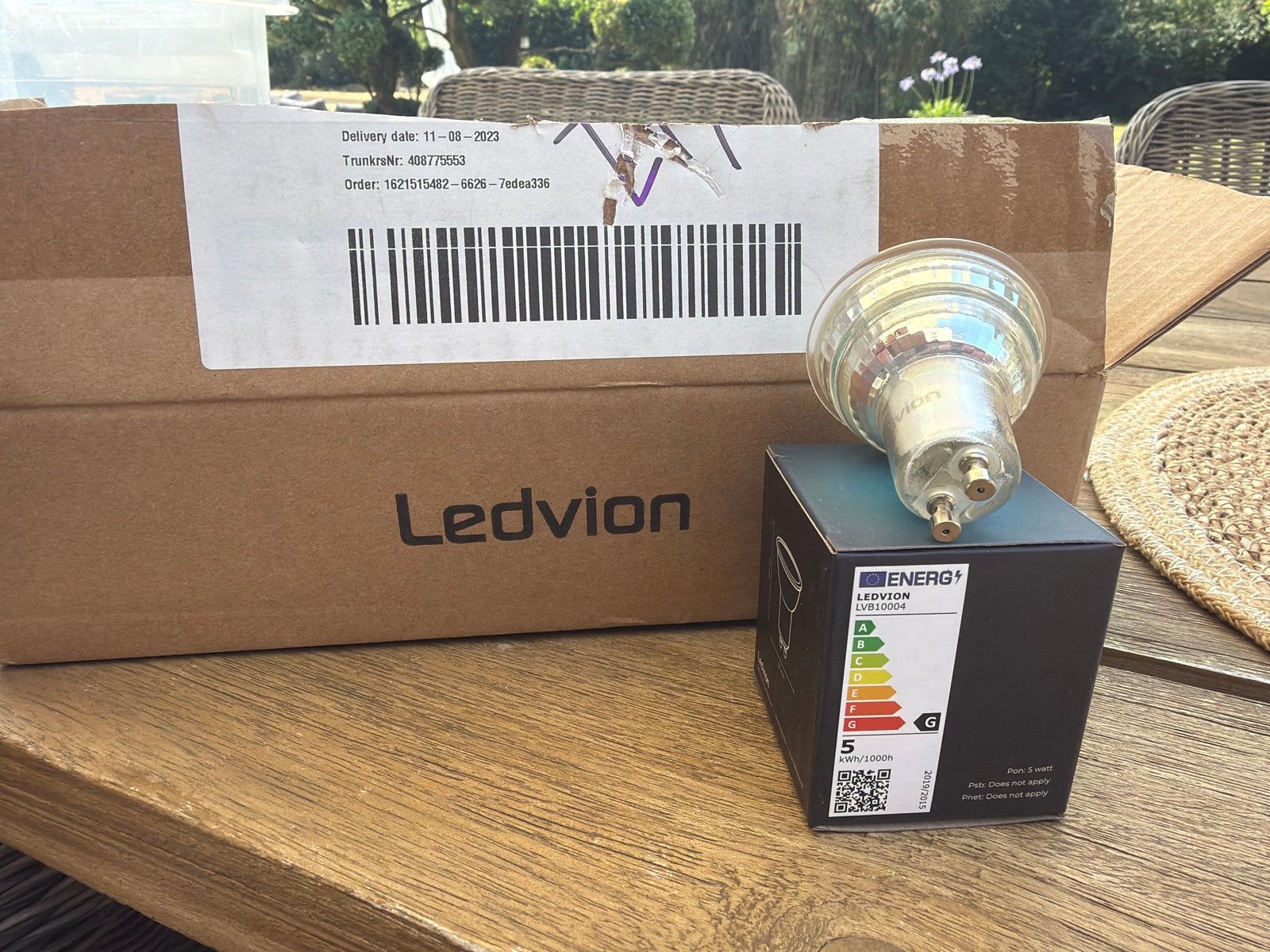 Ledvion GU10 Dimbare LED Spots - 10 stuks, Wit, Overige merken, GU10, Nieuw