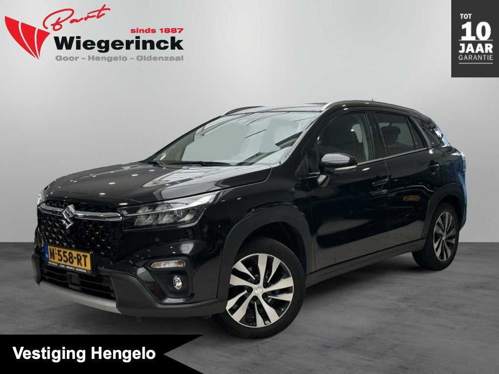 Suzuki S-Cross 1.4 Boosterjet Style Hybride [ DEALER OH I 36, Auto's, Keurmerk '100% Onderhouden', Gebruikt, 4 cilinders, Leder en Stof