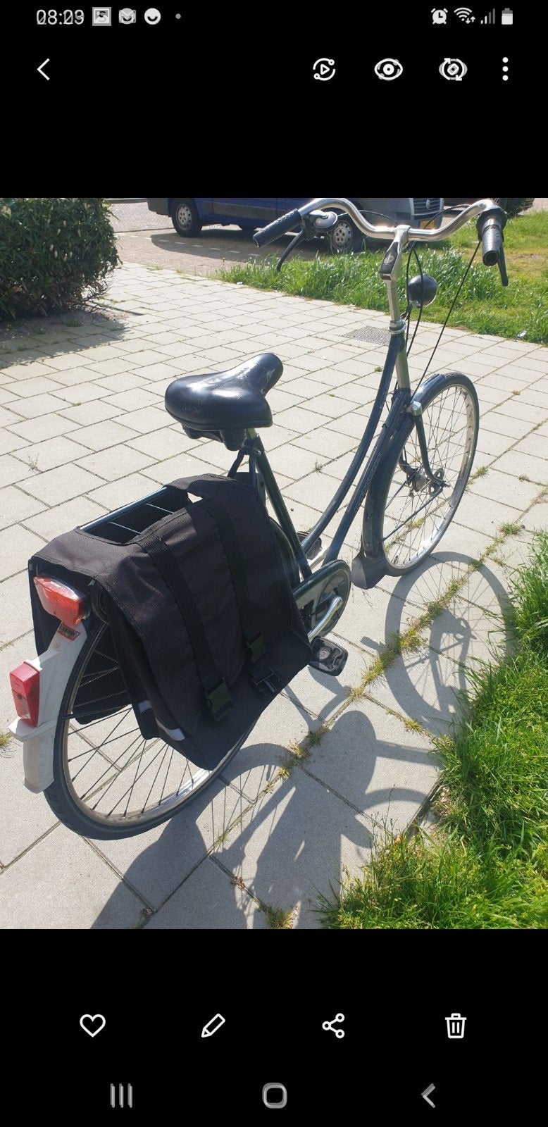 Mooie dames fiets 28 inch met versnellingen, Ophalen