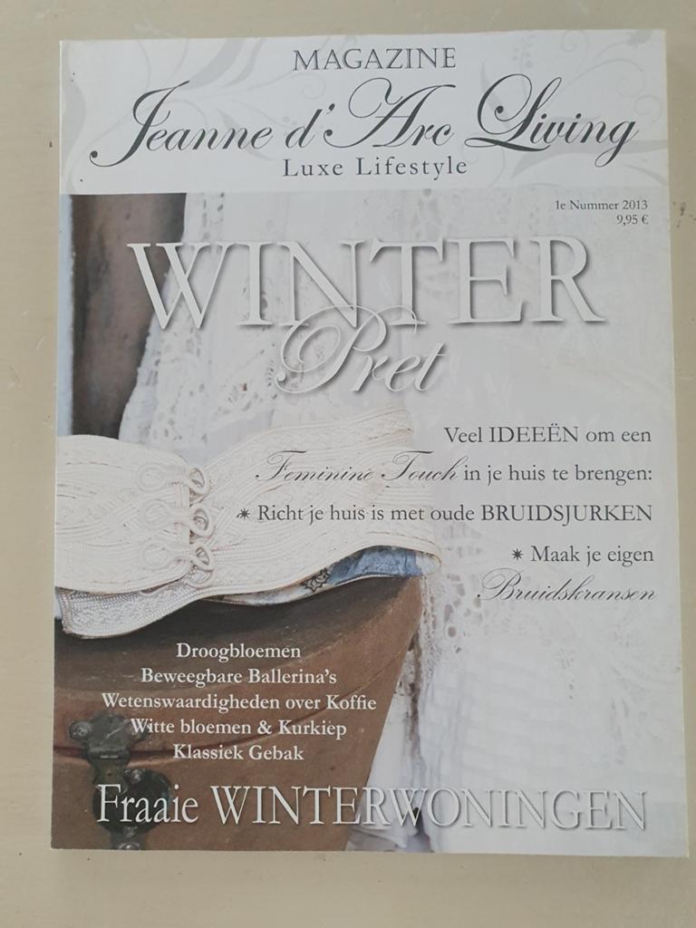 Jeanne d'Arc Living Magazine - nr 1 uit 2013, Boeken, Tijdschriften en Kranten, Ophalen of Verzenden, Zo goed als nieuw, Glossy