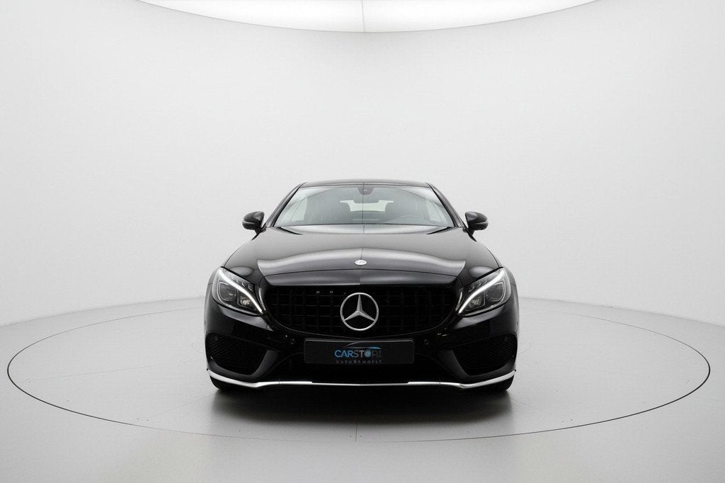 Mercedes-Benz C-klasse Cabrio 180 AMG CAMERA SFEER KEYLESS, Auto's, Automaat, Cabriolet, 4 stoelen, Zwart
