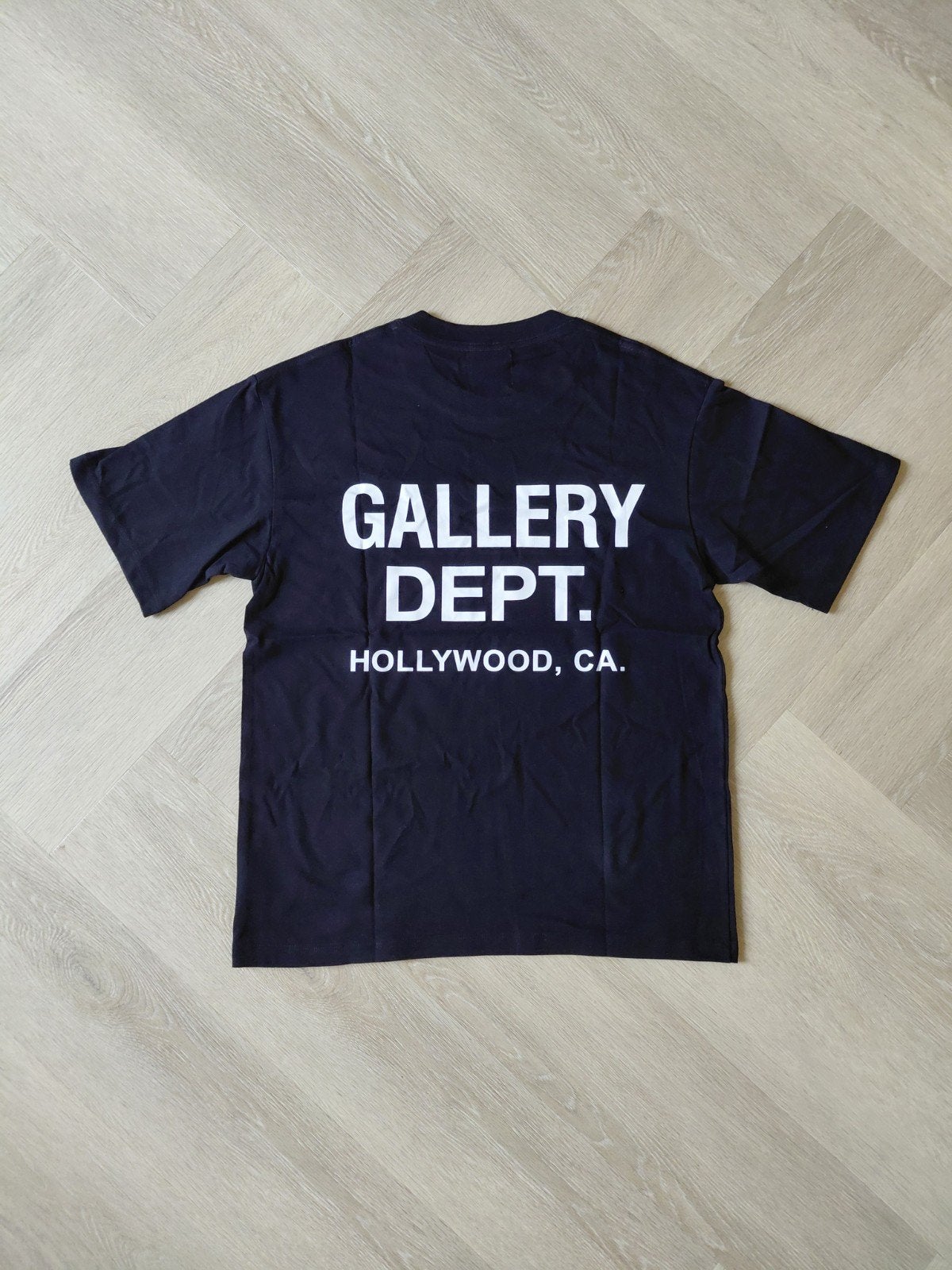 Gallery Dept. T-shirt - Donkerblauw met logo, Verzenden, Zwart, Nieuw, Gallery Dept.