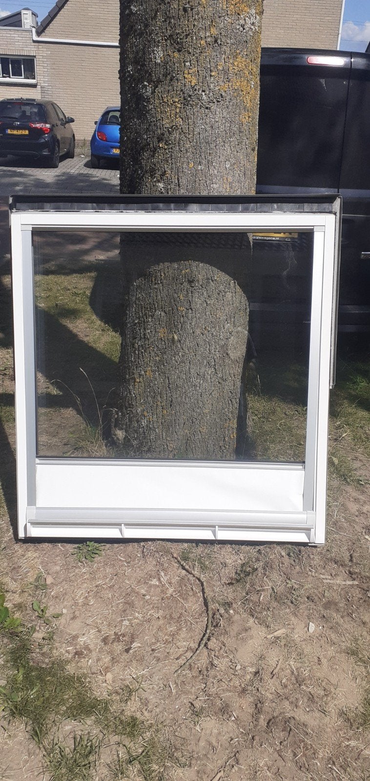 Velux kantel raam 115/110 nog in de grond verf!, Doe-het-zelf en Verbouw, Kozijnen en Schuifpuien, Ophalen, Hout, 75 tot 150 cm