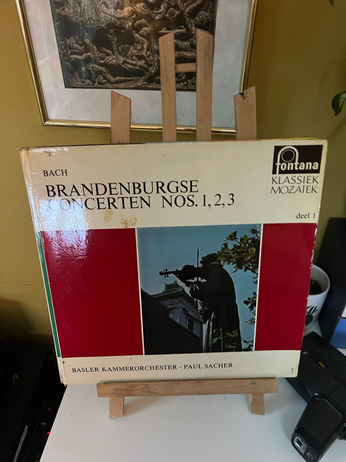 Bach - Brandenburgse Concerten Nos. 1, 2, 3 (LP), Gebruikt, Ophalen of Verzenden, Orkest of Ballet, Barok