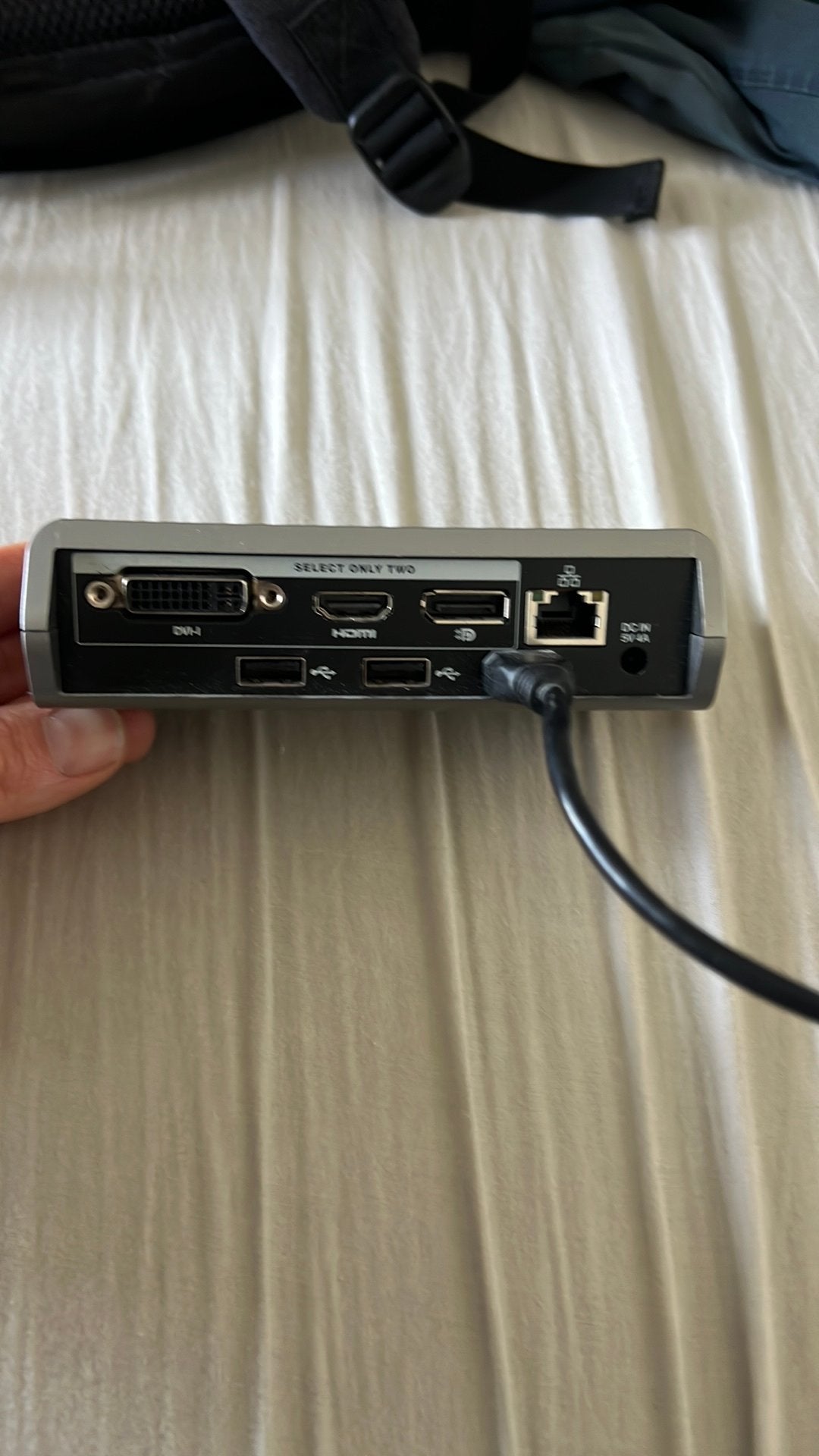 Targus Dock120EUZ-50, Ophalen, Zo goed als nieuw, Docking station, Laptop