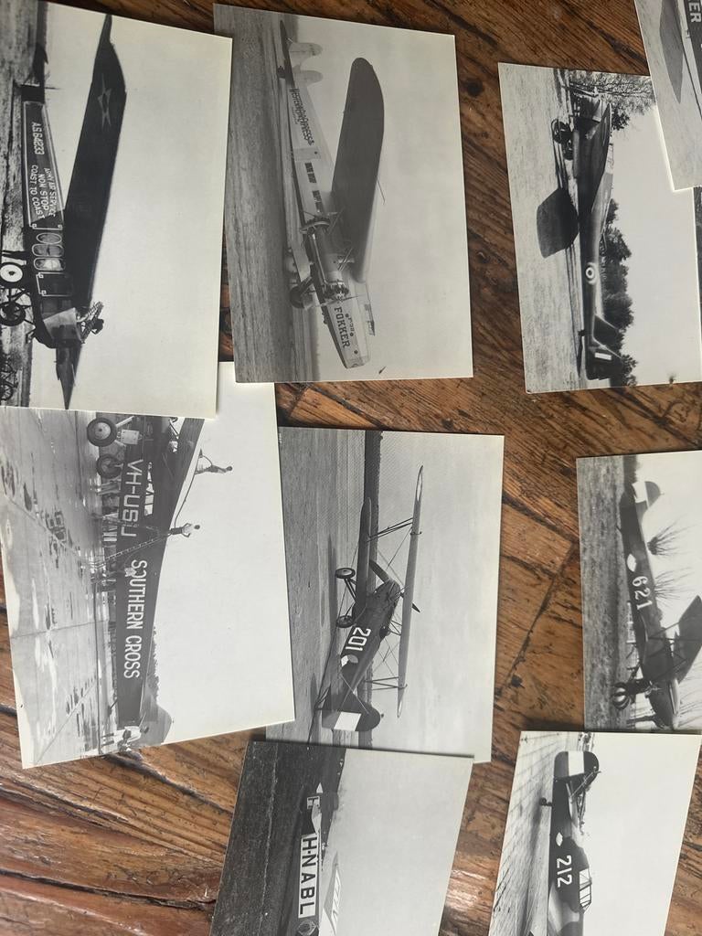 Fokker Vliegtuigen Ansichtkaarten Collectie (10 stuks), Verzamelen, Ophalen of Verzenden, Zo goed als nieuw, Kaart, Foto of Prent