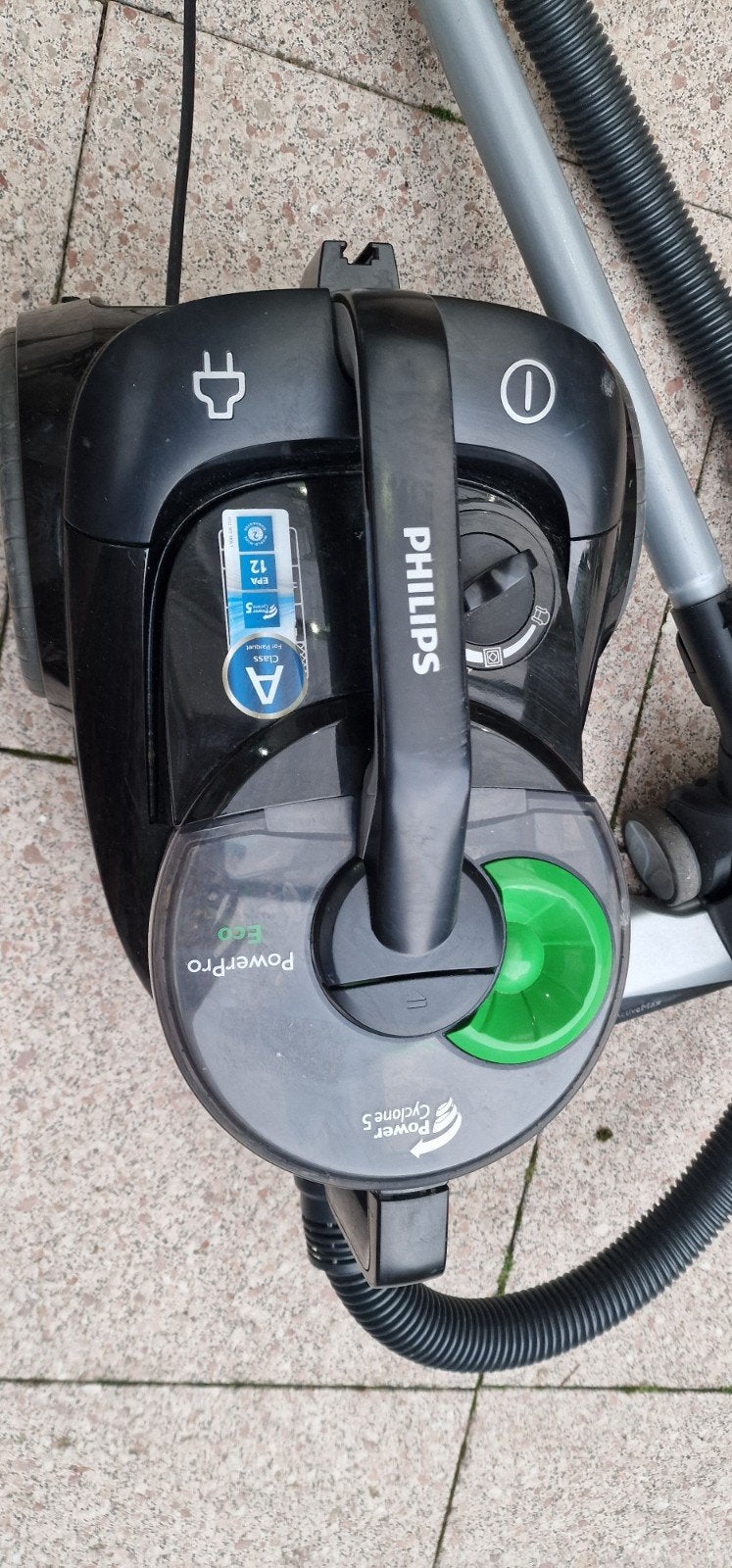 Philips PowerPro Eco FC8769/91 Stofzuiger - 650W, Gebruikt, Philips, Ophalen of Verzenden, Sledestofzuiger
