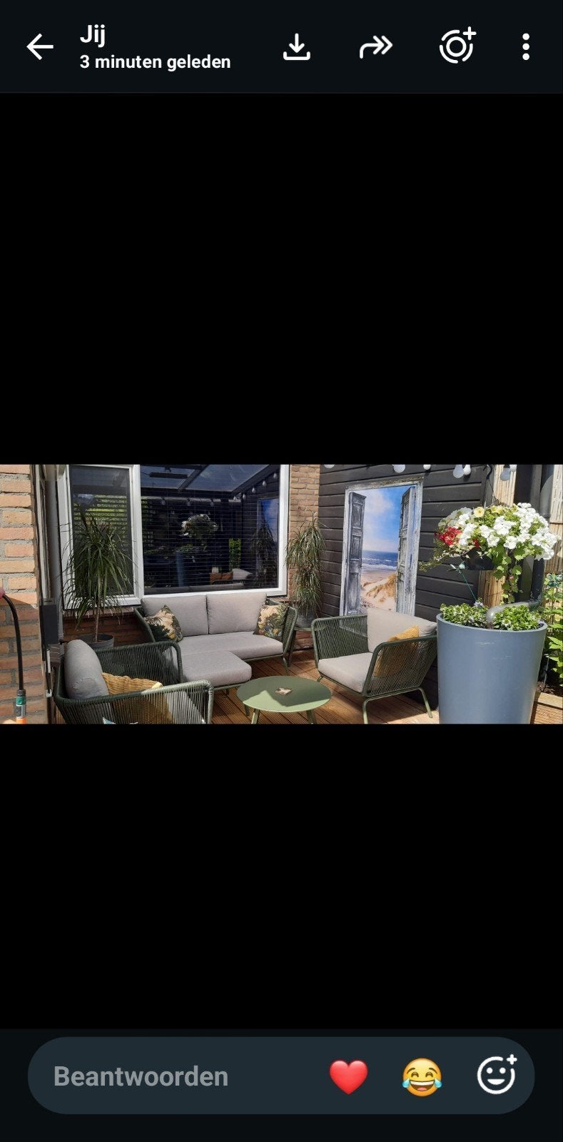 Loungeset Intra Tuin, Tuin en Terras, Overkappingen, Ophalen, Gebruikt, Veranda