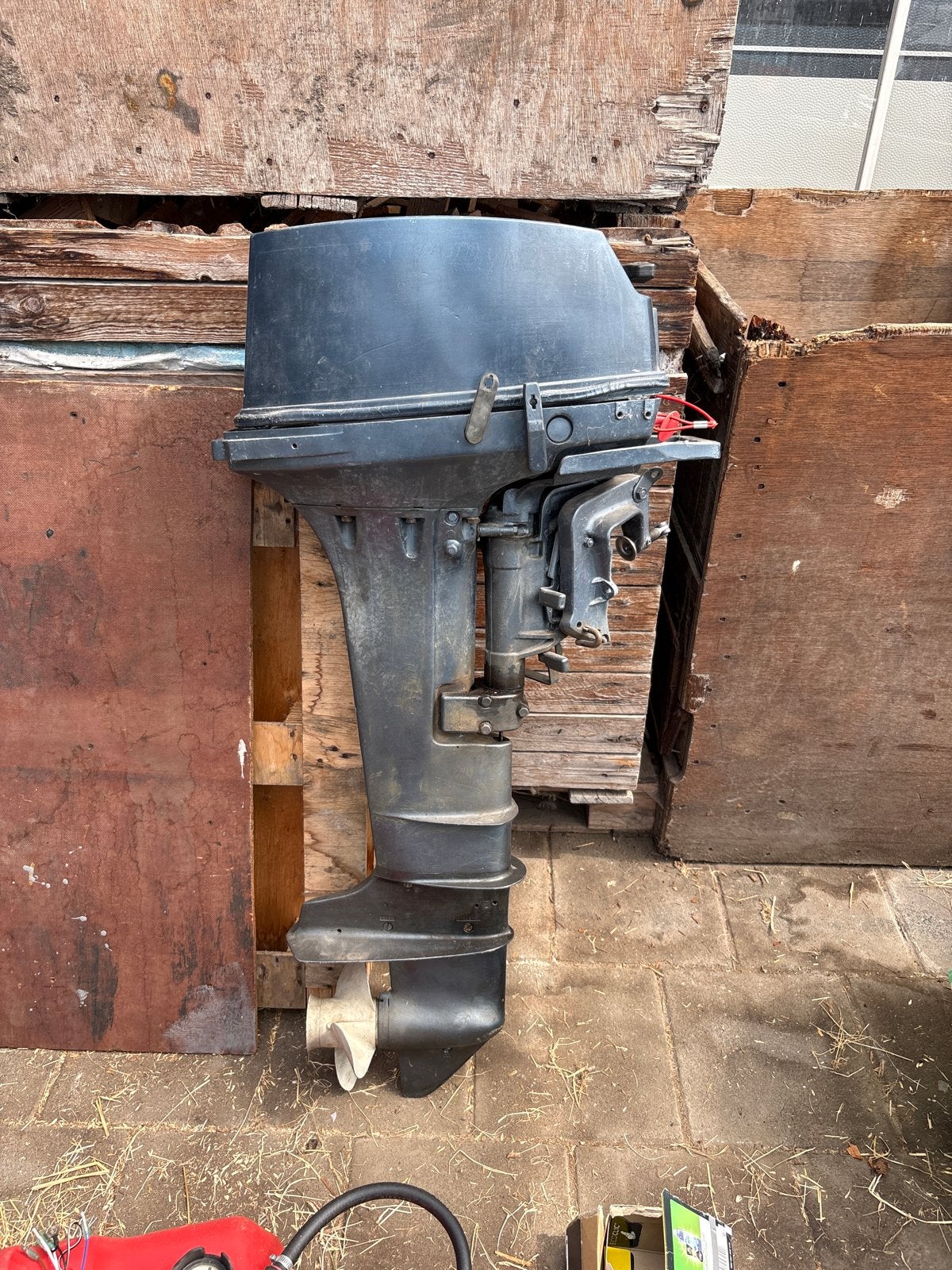 Yamaha 9.9 Langstaart 2-takt Buitenboordmotor (Defect), Watersport en Boten, Buiten- en Binnenboordmotoren, Gebruikt, Benzine
