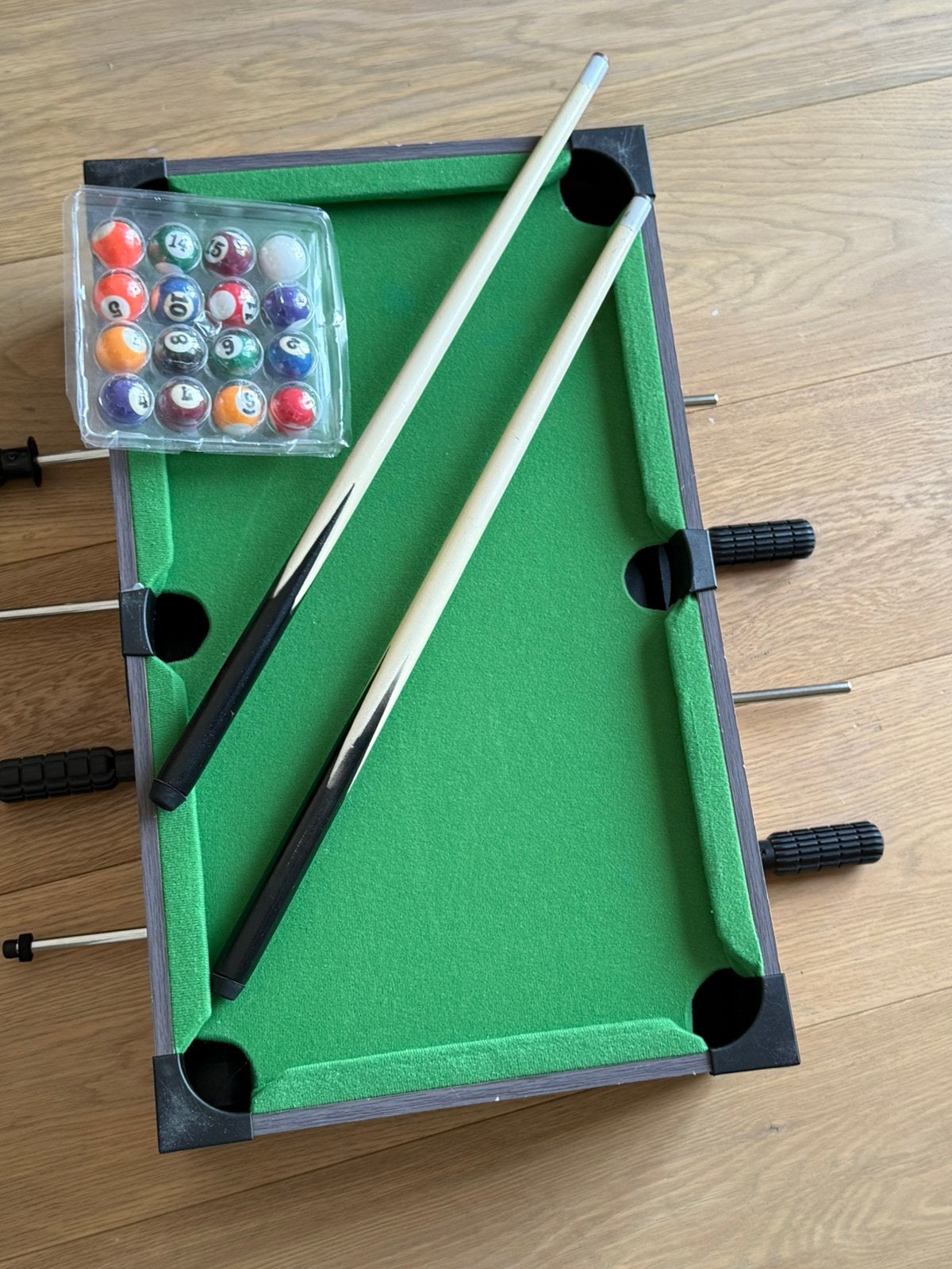 Pool en tafelvoetbal, Een of twee spelers, Ophalen, Zo goed als nieuw, Reisspel