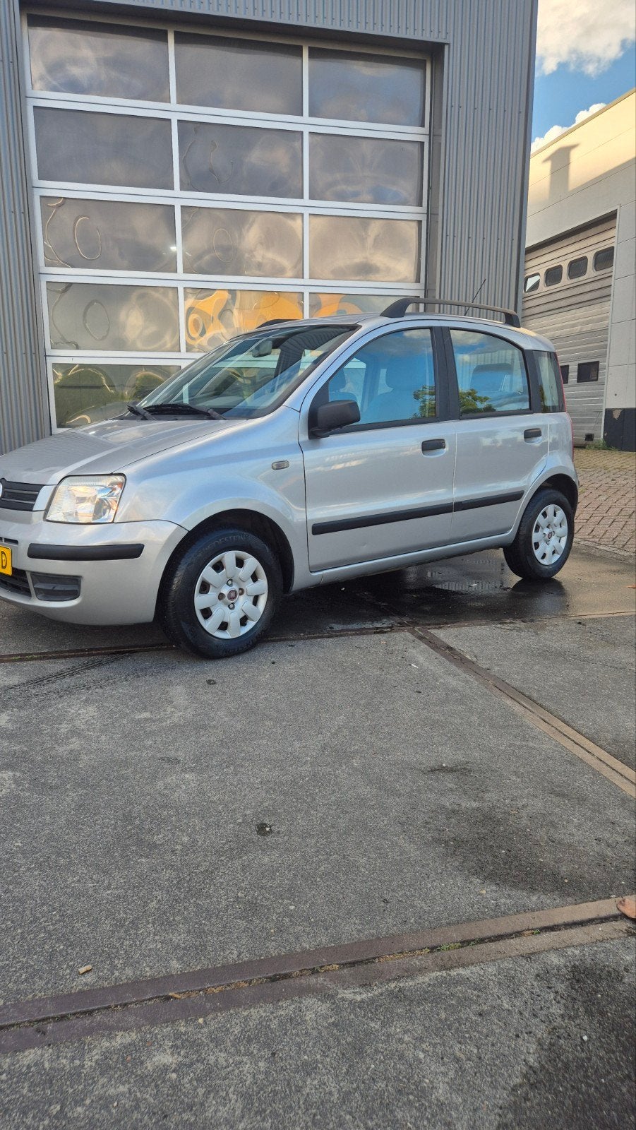 Fiat Panda 1.2 2004 Grijs  met apk 1499, Auto's, Fiat, Particulier, Panda, Benzine, C, Hatchback, Handgeschakeld, Origineel Nederlands