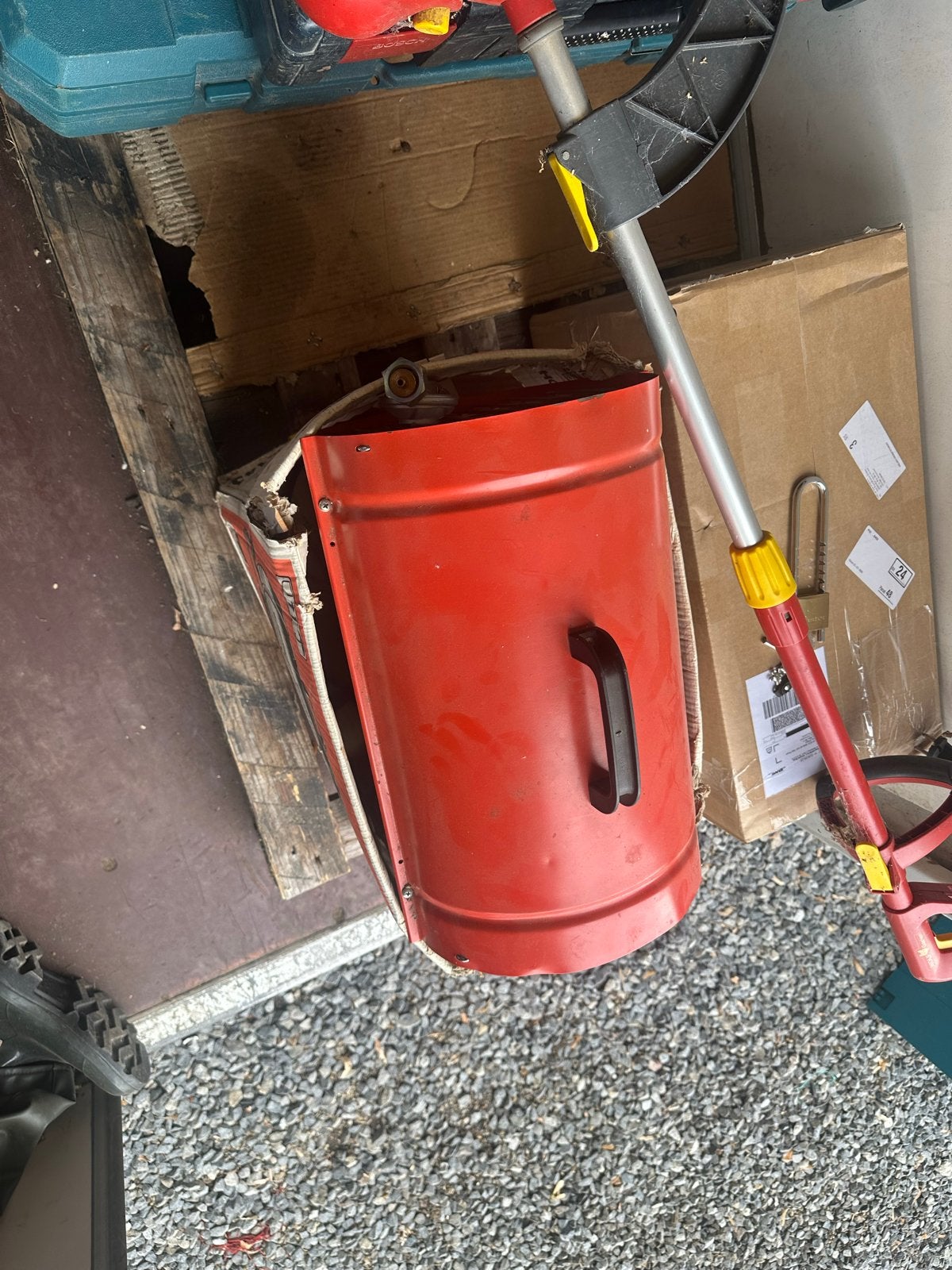 Einhell Gasheater - Schimmert, Ophalen, 30 tot 80 cm, Gebruikt, Kachel