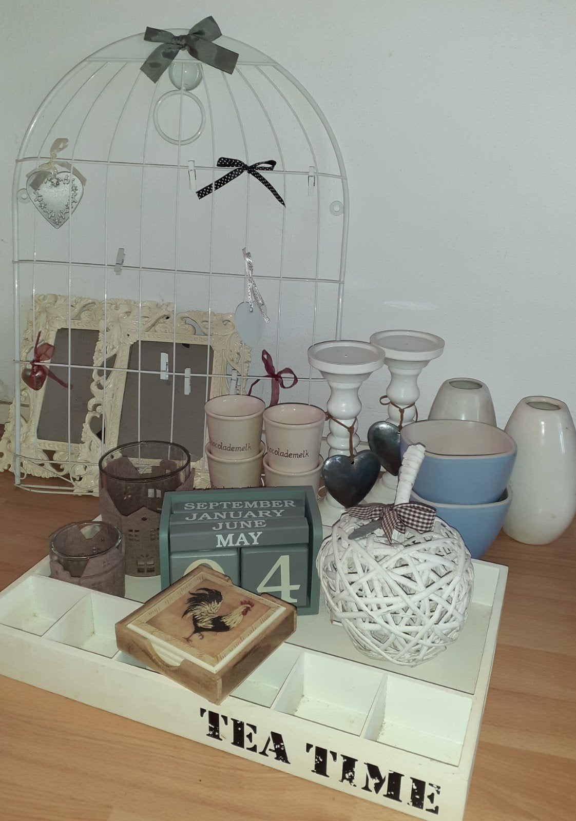brocante woonaccessoires. Alles op foto 1, 2 en 3 voor € 5, Ophalen, Gebruikt, Overige