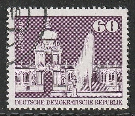 DDR 1974 1919 Kronentor, Gest, Ophalen of Verzenden, DDR, Gestempeld