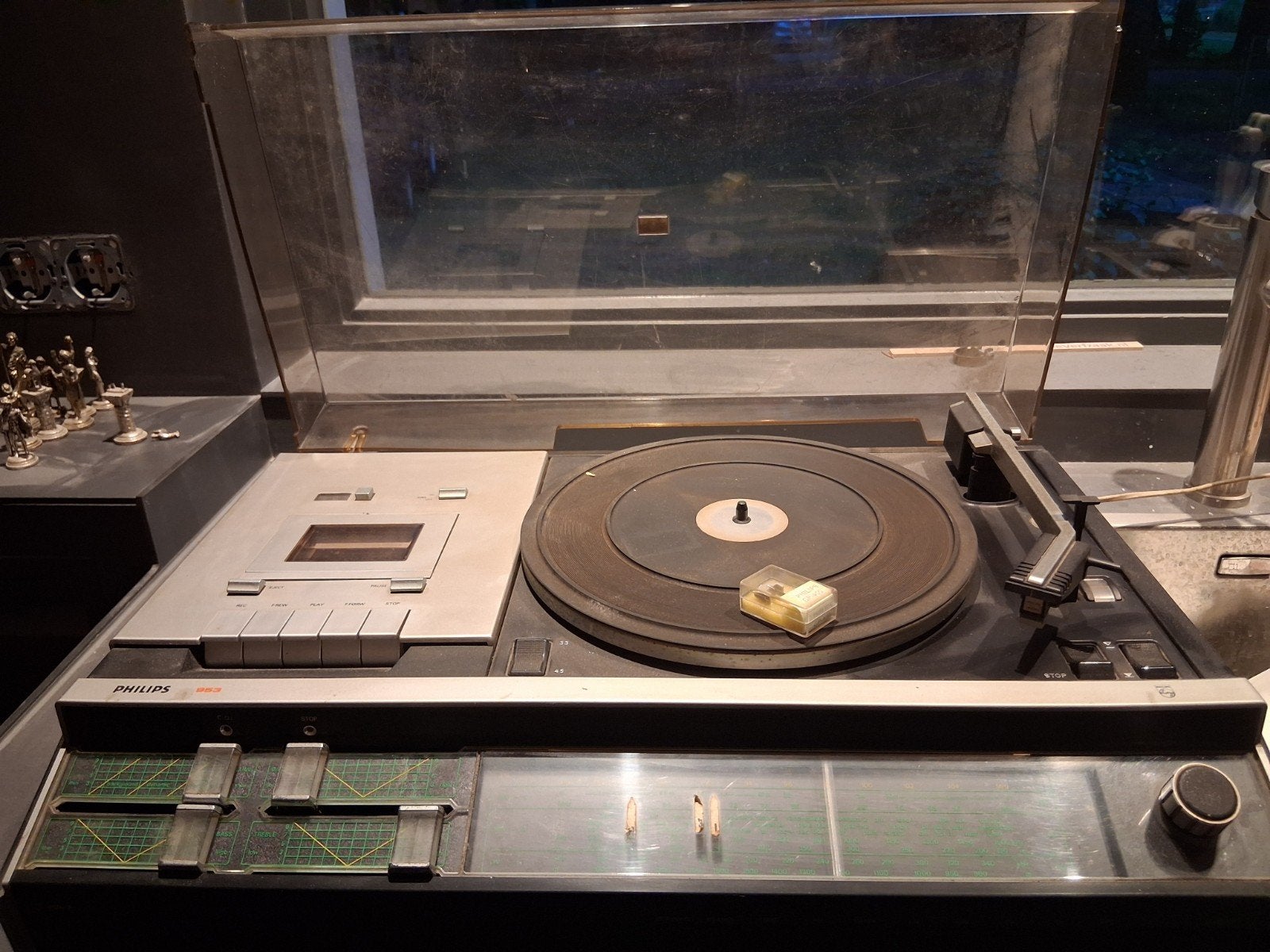 Philips  953 stereo installatie., Antiek en Kunst, Antiek | Tv's en Audio, Ophalen