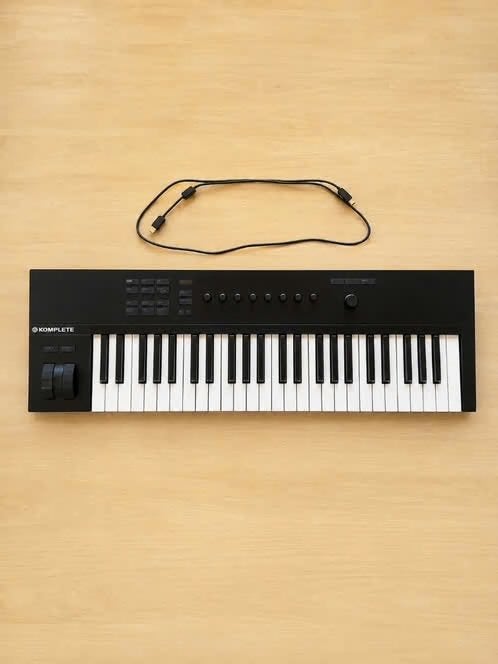 Native Instruments Komplete Kontrol A49 MIDI Keyboard, Zo goed als nieuw, Aanslaggevoelig, Ophalen, 49 toetsen
