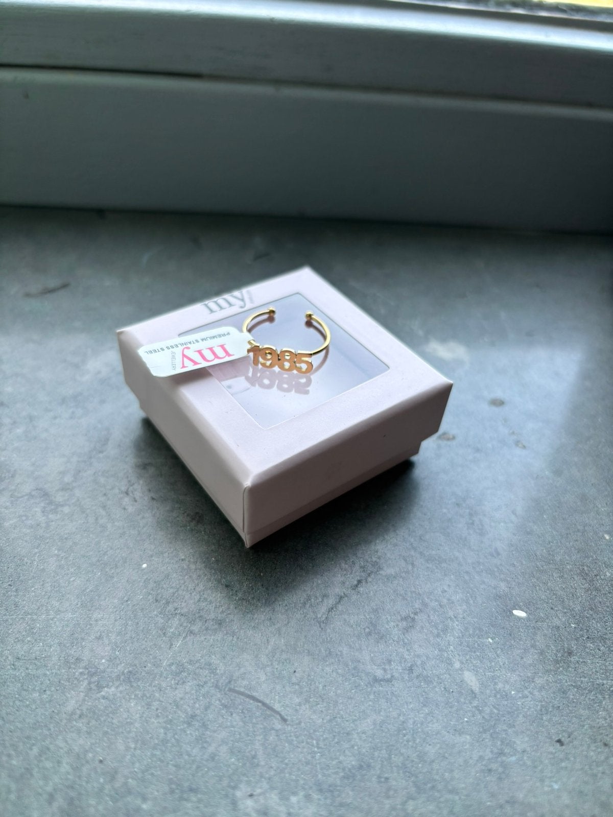 Nieuwe ring My Jewellery 1985 goud verstelbaar, Nieuw, Ophalen of Verzenden, Dame, Goud