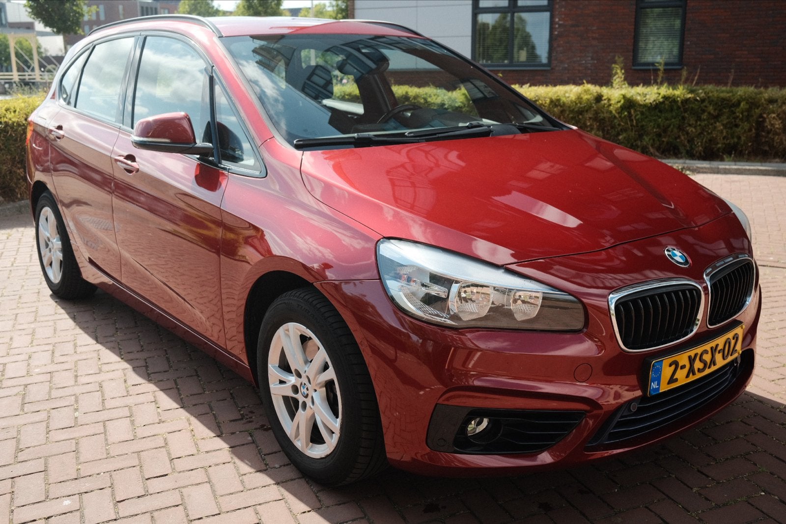 BMW 2-Serie Active Tourer 1.5 218I AUT 2014 Rood, 136 pk, Origineel Nederlands, Particulier, 2-Serie Active Tourer