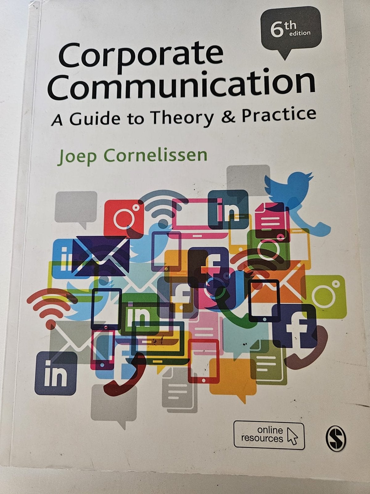 Corporate Communication: A Guide to Theory & Practice (6e), Boeken, Ophalen of Verzenden, Gamma, Zo goed als nieuw, WO
