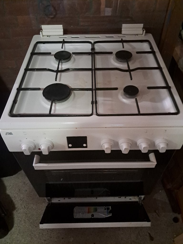 Gasfornuis Model Etna FGV360WIT, Witgoed en Apparatuur, Fornuizen, Ophalen, Hete lucht, 60 cm of meer, 4 kookzones