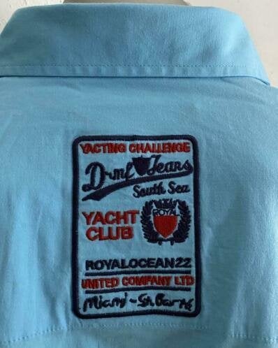Doramafi overhemd maat XL, Kleding | Heren, Ophalen of Verzenden, Zo goed als nieuw, Blauw, Halswijdte 43/44 (XL)