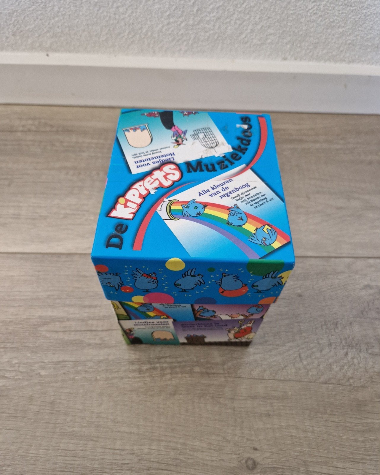 Cd box boekjes kippets 12 stuks muziekdoos muziek, Ophalen of Verzenden, Zo goed als nieuw, Pop